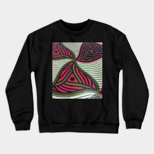 African Print Crewneck Sweatshirt